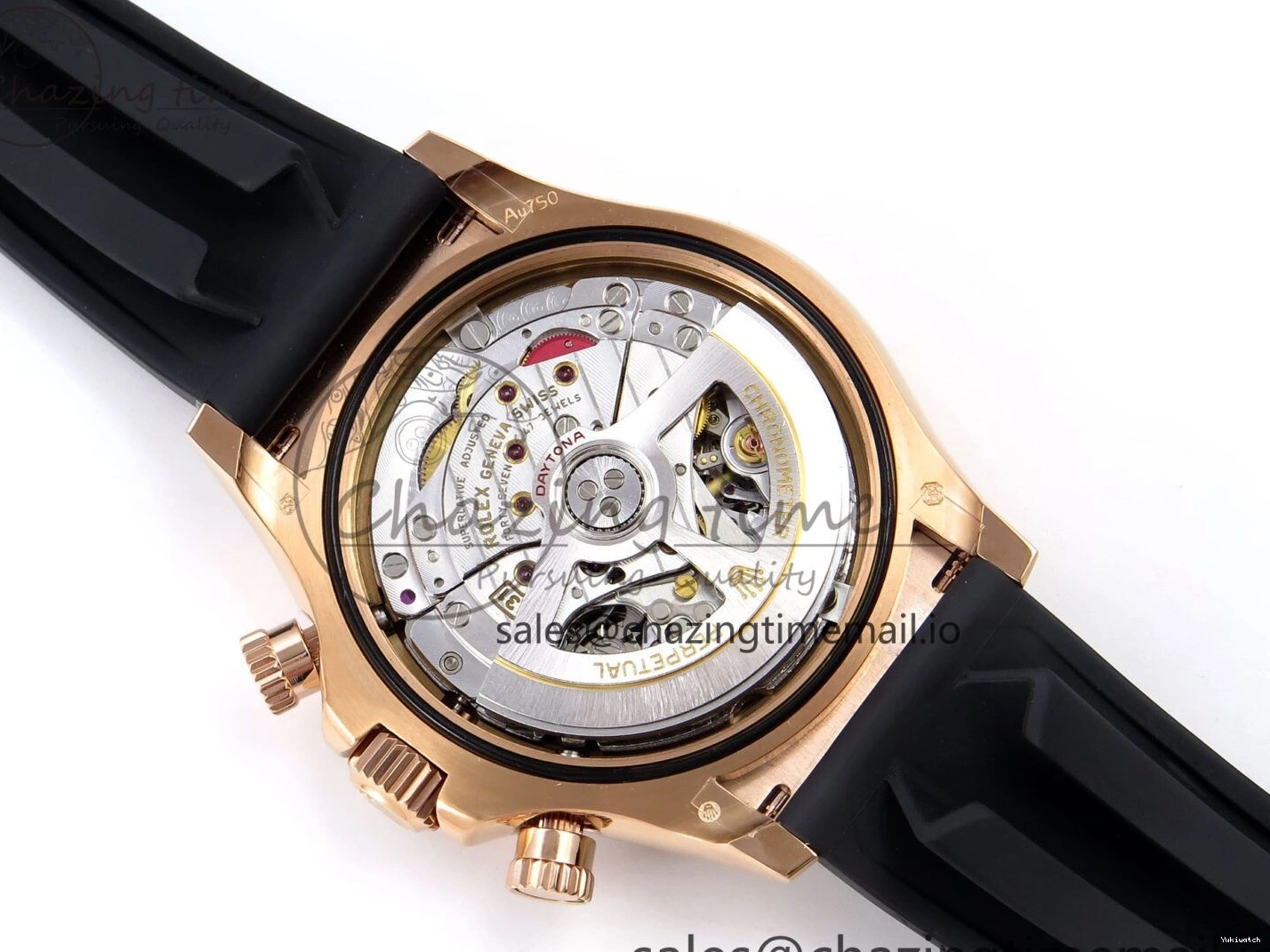 1:1 V6（Gain Dial SH4131 on Oysterflex Daytona RG 126515 Best Strap Weight） Black QF Edition 0524